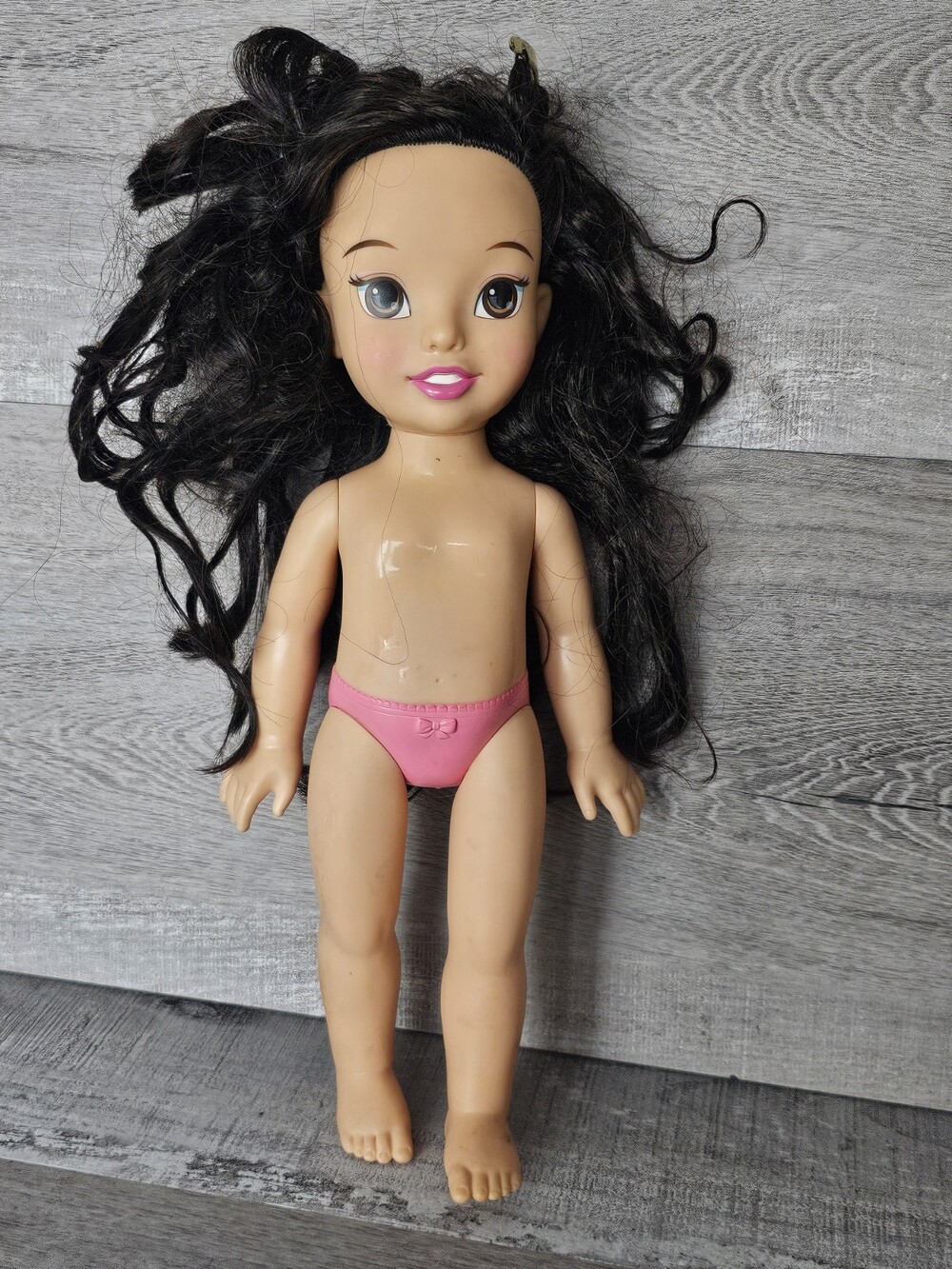 Princess Jasmine Disney Store 16" Toddler Doll